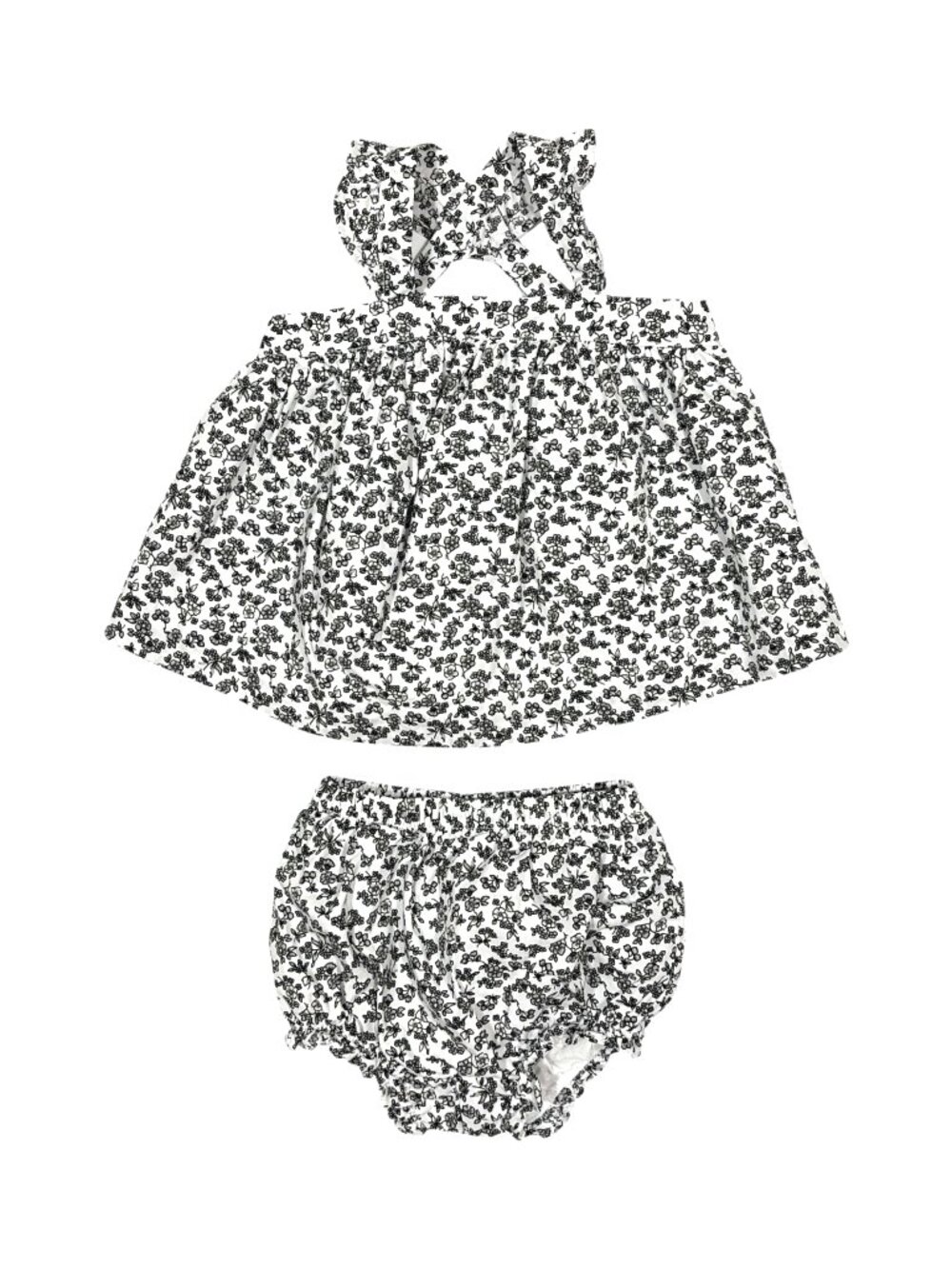 Janie and Jack size 0-3 months 2 piece floral outfit